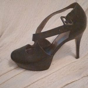 Nine west Leather stilettos platform